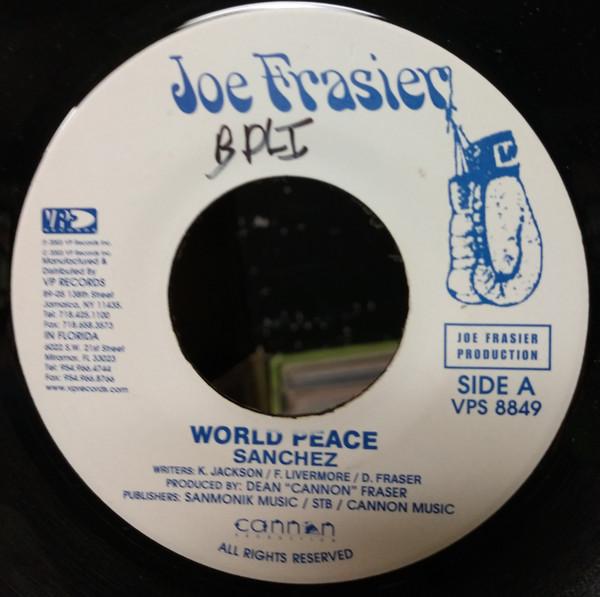 7-дюймовая пластинка SANCHEZ - World Peace VPS8849 Джо Фрейзер 2003 США Регги, Ска и Даб Б/У
7-дюймовая пластинка SANCHEZ - World Peace VPS8849 Джо Фрейзер 2003 США Регги, Ска и Даб Б/У