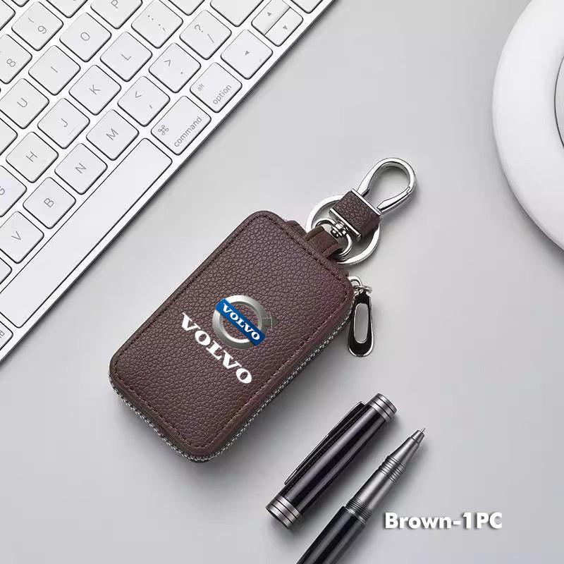Leather Car Key Case Cover Wallet Keychain Zipper Srtorage Bag For Volvo V40 V60 C30 C70 S60 S80 S90 XC40 XC60 XC70 XC90 T6
Leather Car Key Case Cover Wallet Keychain Zipper Srtorage Bag For Volvo V40 V60 C30 C70 S60 S80 S90 XC40 XC60 XC70 XC90 T6