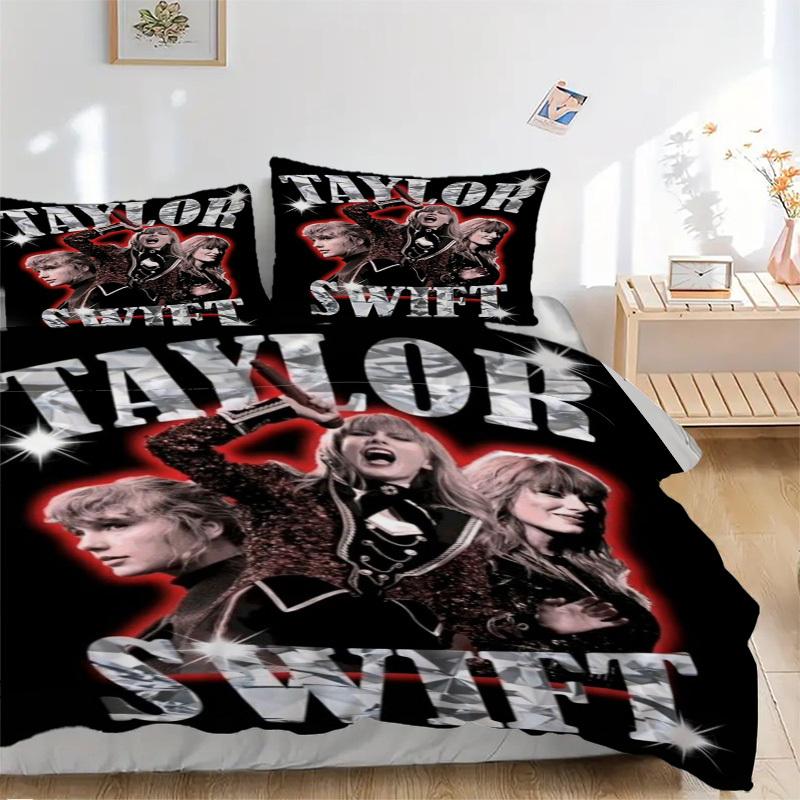 3pcs Taylor Swift Duvet Cover Set for Bedroom - Includes 1 Duvet Cover and 2 Pillowcases (Core Not Included) yy251015216 135x200cm
3pcs Taylor Swift Duvet Cover Set for Bedroom - Includes 1 Duvet Cover and 2 Pillowcases (Core Not Included) yy251015216 135x200cm