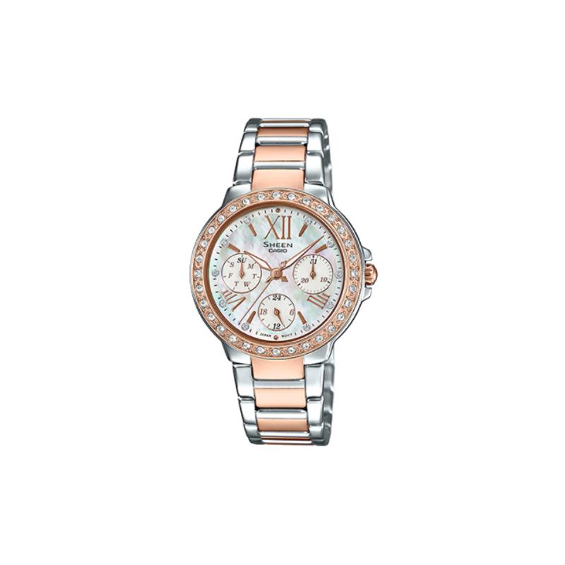Casio CASIOSHEEN series classic and elegant quartz movement stainless steel strap Japanese and Korean watch women s watch SHE-3052SPG-7A чёрный
Casio CASIOSHEEN series classic and elegant quartz movement stainless steel strap Japanese and Korean watch women s watch SHE-3052SPG-7A чёрный
