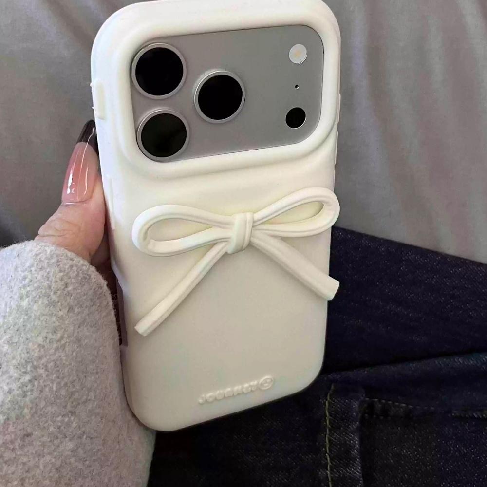 Korean ins white bow for Apple 17 mobile phone case iphone16promax silicone soft case 15 new women s 14 anti-drop protective case iPhone 13Pro Max
Korean ins white bow for Apple 17 mobile phone case iphone16promax silicone soft case 15 new women s 14 anti-drop protective case iPhone 13Pro Max