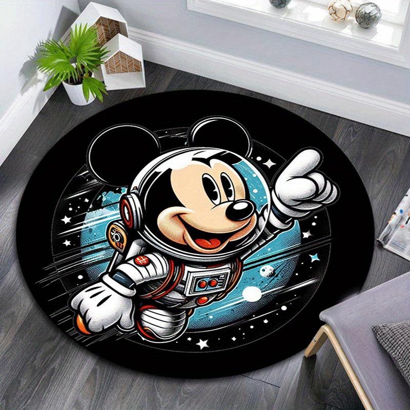 1pc Mickey Round Area Rug - Non-Slip, Machine Washable Polyester Carpet for Living Room & Bedroom Decor 80cm by 80cm
1pc Mickey Round Area Rug - Non-Slip, Machine Washable Polyester Carpet for Living Room & Bedroom Decor 80cm by 80cm
