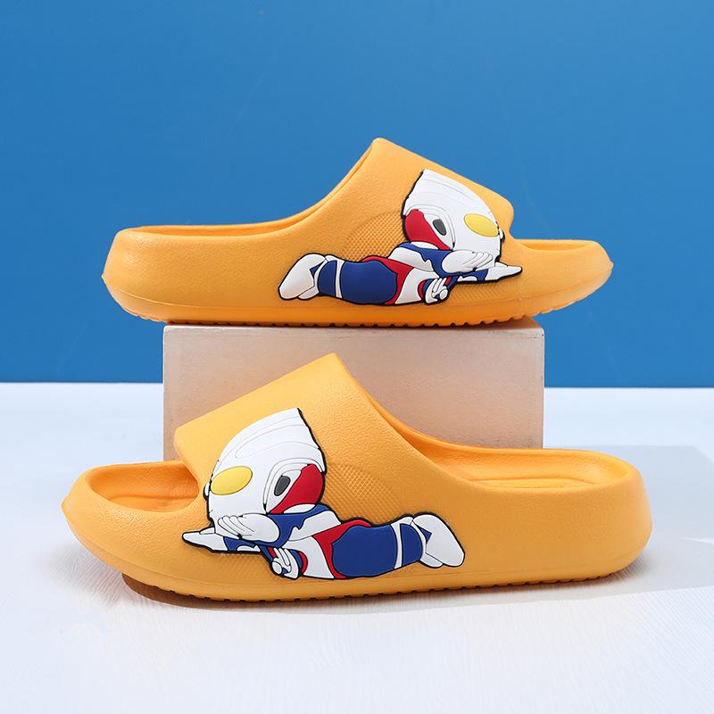 Soft Nonslip Eva Slippers For Boys Featuring Colorful Cartoon Designs For Summer 24-25 жовтий
Soft Nonslip Eva Slippers For Boys Featuring Colorful Cartoon Designs For Summer 24-25 жовтий