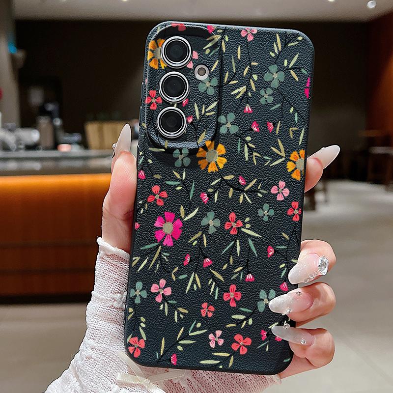 Cartoon Daisies Flower Case For Samsung S26 S25 Ultra S24 FE S23 Plus S22 S21 A15 A16 A17 A35 A36 A37 A54 A55 A56 A57 5G Leather Texture Soft Cover Samsung S22 чорний
Cartoon Daisies Flower Case For Samsung S26 S25 Ultra S24 FE S23 Plus S22 S21 A15 A16 A17 A35 A36 A37 A54 A55 A56 A57 5G Leather Texture Soft Cover Samsung S22 чорний