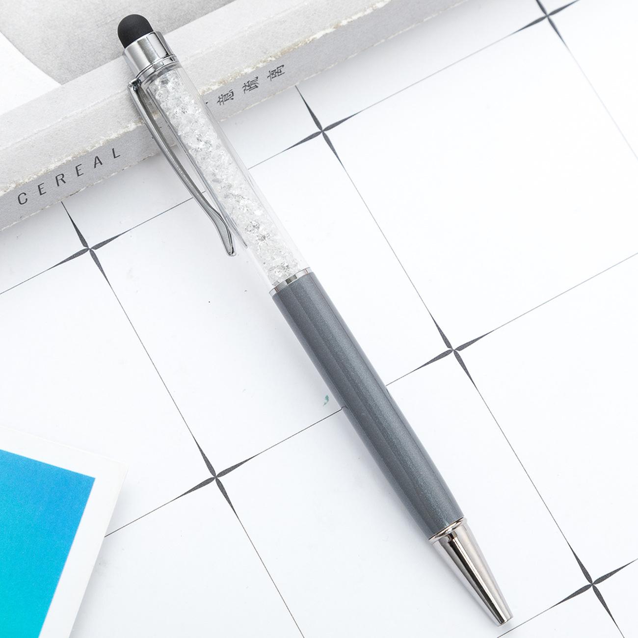 1 шт Кришталева кулькова ручка Стилус Сенсорна ручка Письмове канцтовари Офісне шкільне приладдя Обертається металева медсестра Ink Color:Black
1 шт Кришталева кулькова ручка Стилус Сенсорна ручка Письмове канцтовари Офісне шкільне приладдя Обертається металева медсестра Ink Color:Black