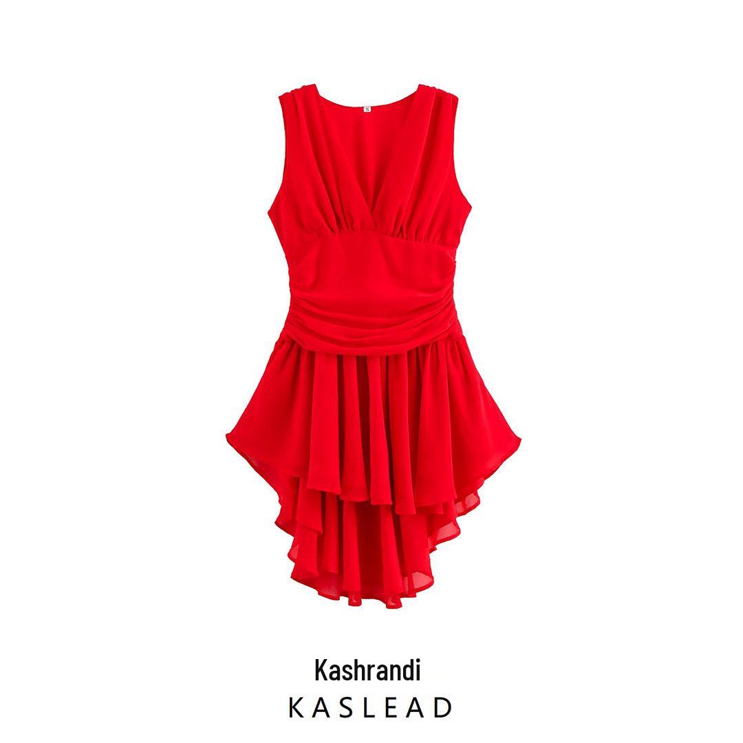 2025 Spring Asymmetrical Chiffon Dress - Elegant European & American Fashion for Women L
2025 Spring Asymmetrical Chiffon Dress - Elegant European & American Fashion for Women L