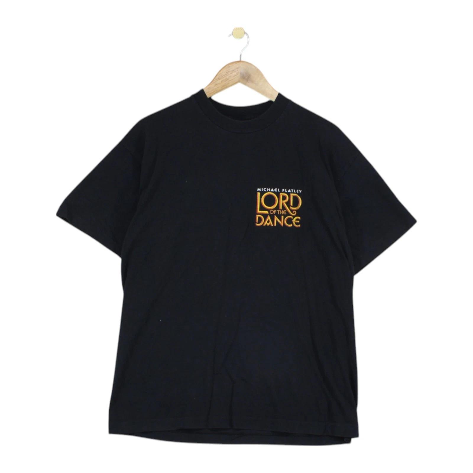 Vintage Single Stitch T-Shirt Mens Size L Black Michael Flatley Dance 2XL
Vintage Single Stitch T-Shirt Mens Size L Black Michael Flatley Dance 2XL