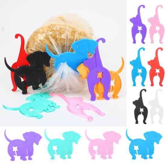 Dog Cat Snack Bag Clips Reusable Food Sealing Clips for Storage Novelty Kitchen Gadget for Chips Fruits Candy Bread Dog
Dog Cat Snack Bag Clips Reusable Food Sealing Clips for Storage Novelty Kitchen Gadget for Chips Fruits Candy Bread Dog