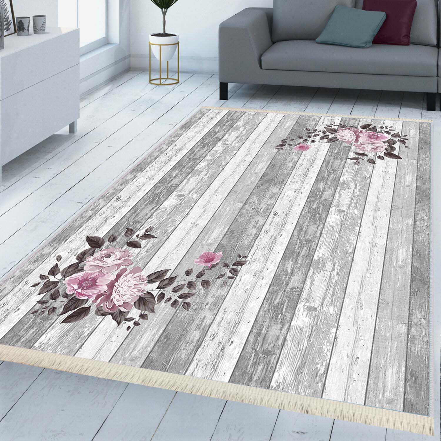 Rovigo Home Ковер с цифровой печатью на хлопковой основе с бахромой RVG8059 50 x 80 серый
Rovigo Home Ковер с цифровой печатью на хлопковой основе с бахромой RVG8059 50 x 80 серый