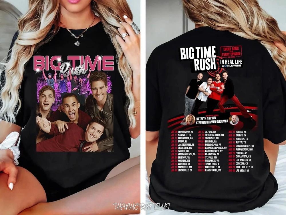 Big Time Rush Tour 2025 in Real Life Shirt Big Time Rush 2025 Concert TShirt Unisex T-Shirt L
Big Time Rush Tour 2025 in Real Life Shirt Big Time Rush 2025 Concert TShirt Unisex T-Shirt L
