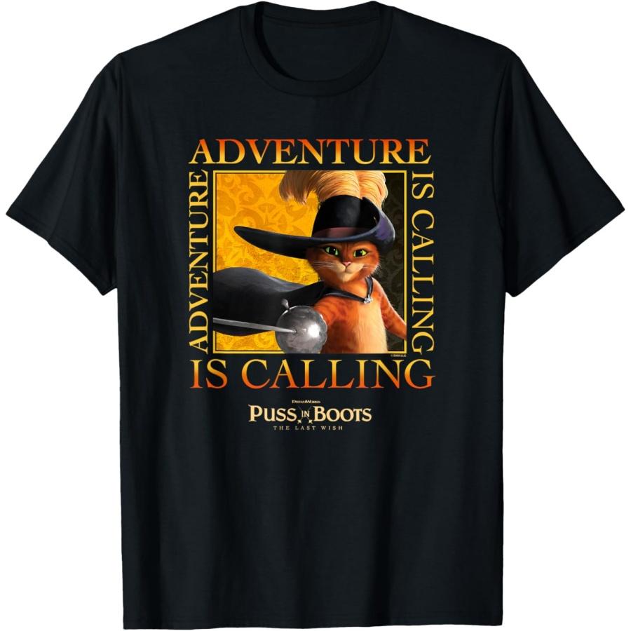 DreamWorks Puss In Boots_ The Last Wish Adventure Is Calling T-Shirt XXXXXL чорний
DreamWorks Puss In Boots_ The Last Wish Adventure Is Calling T-Shirt XXXXXL чорний