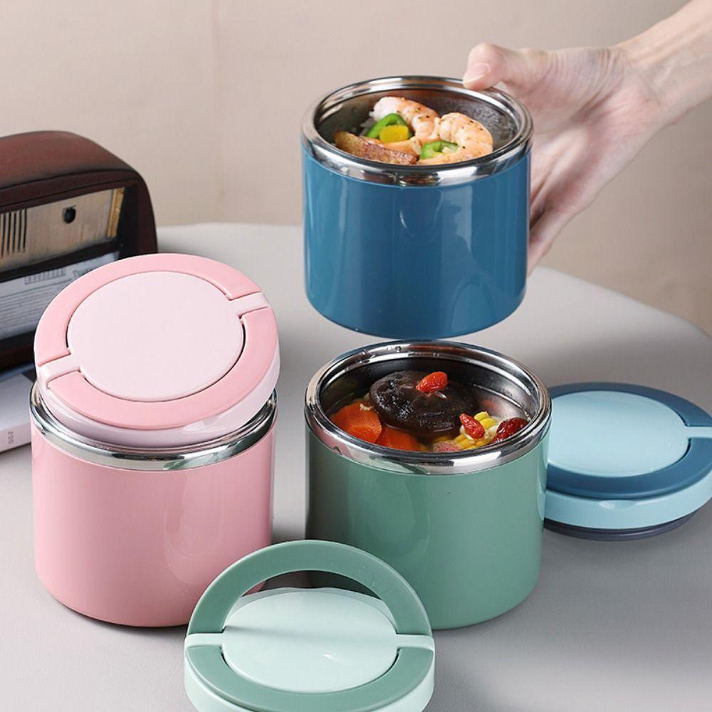 Leak-Proof Food Storage Containers Sealed Soup Cup Vacuum Insulated Lunch Box Set Child Pink-630ml
Leak-Proof Food Storage Containers Sealed Soup Cup Vacuum Insulated Lunch Box Set Child Pink-630ml