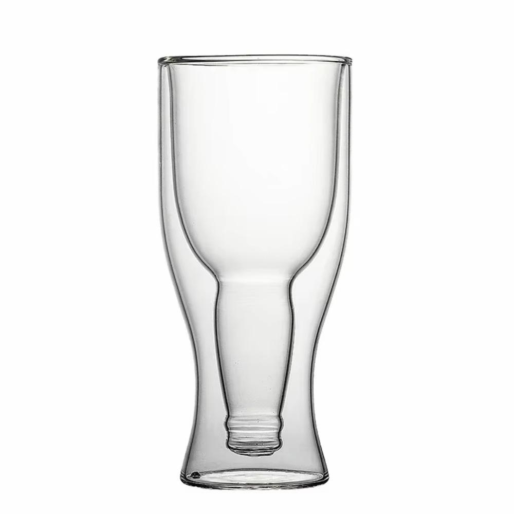 Bottle Style Double Glass Cup Transparent Champagne Cup Wineglass Coffee Mug Restaurant M
Bottle Style Double Glass Cup Transparent Champagne Cup Wineglass Coffee Mug Restaurant M