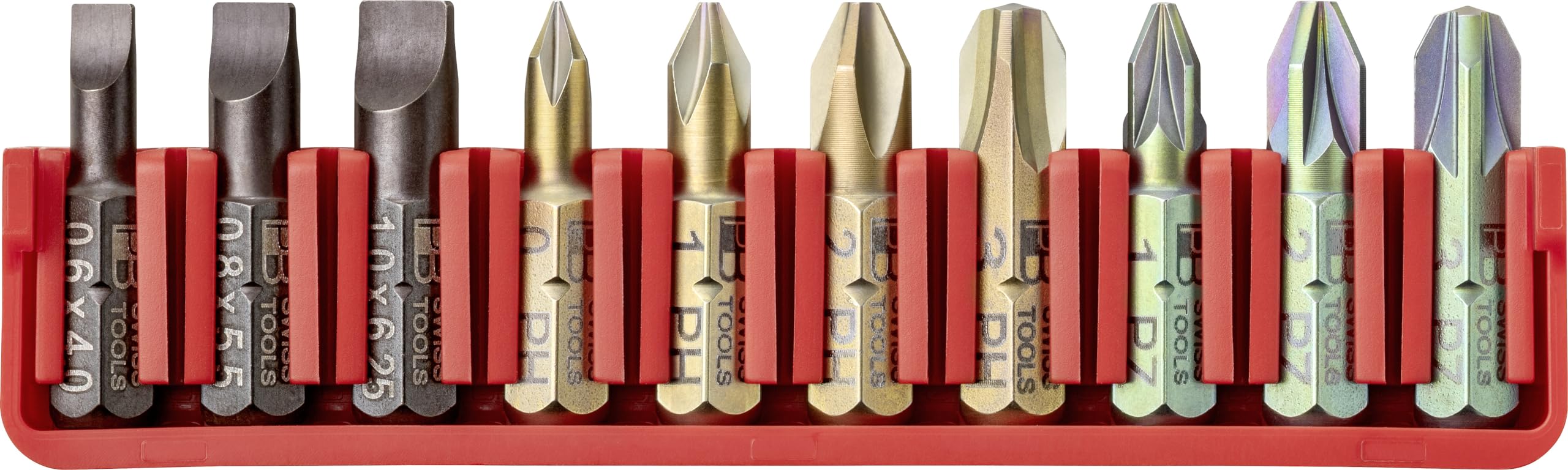 Набор бит PB SWISS TOOLS серии C6 из 10 предметов с держателем бит 1/4HEX плоская головка/Phillips/Posidriver C6.701CN
Набор бит PB SWISS TOOLS серии C6 из 10 предметов с держателем бит 1/4HEX плоская головка/Phillips/Posidriver C6.701CN