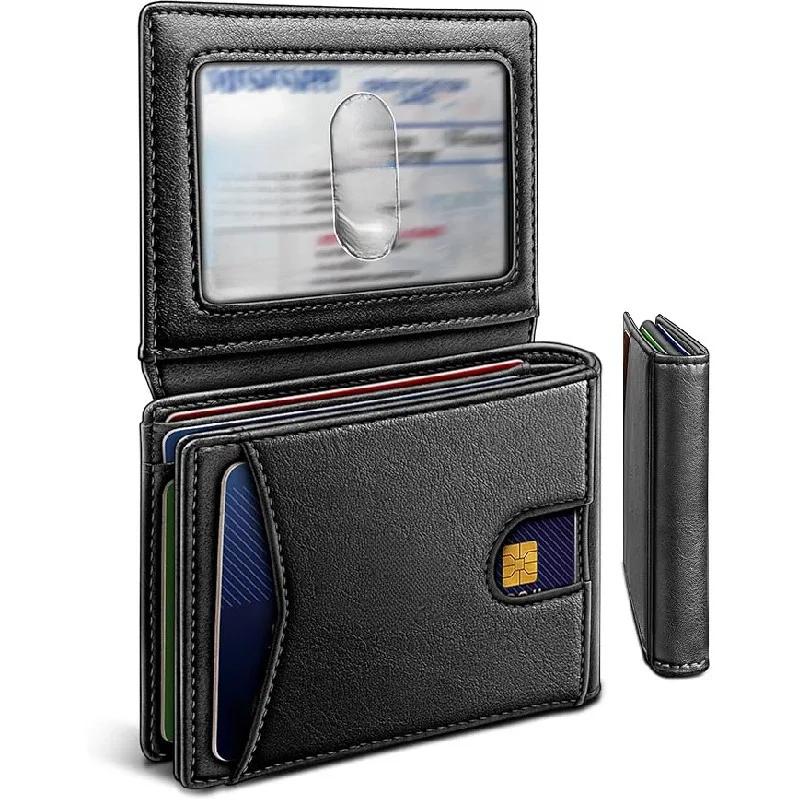 Men s Wallet Rfid Blocker Credit Card Holder Leather Bifold Trifold Business Id Bank Card Case Money Bag Wallet for Men Carteras
Men s Wallet Rfid Blocker Credit Card Holder Leather Bifold Trifold Business Id Bank Card Case Money Bag Wallet for Men Carteras