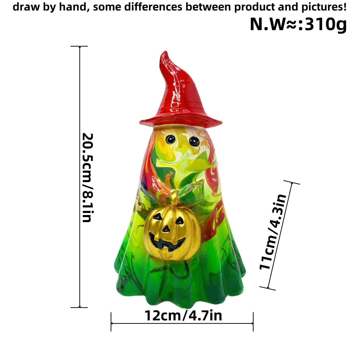 Ghost Pumpkin Resin Craft Ornaments Halloween Nice Thanksgiving Party Party Ambient Decoration for Home Durable Durable
Ghost Pumpkin Resin Craft Ornaments Halloween Nice Thanksgiving Party Party Ambient Decoration for Home Durable Durable
