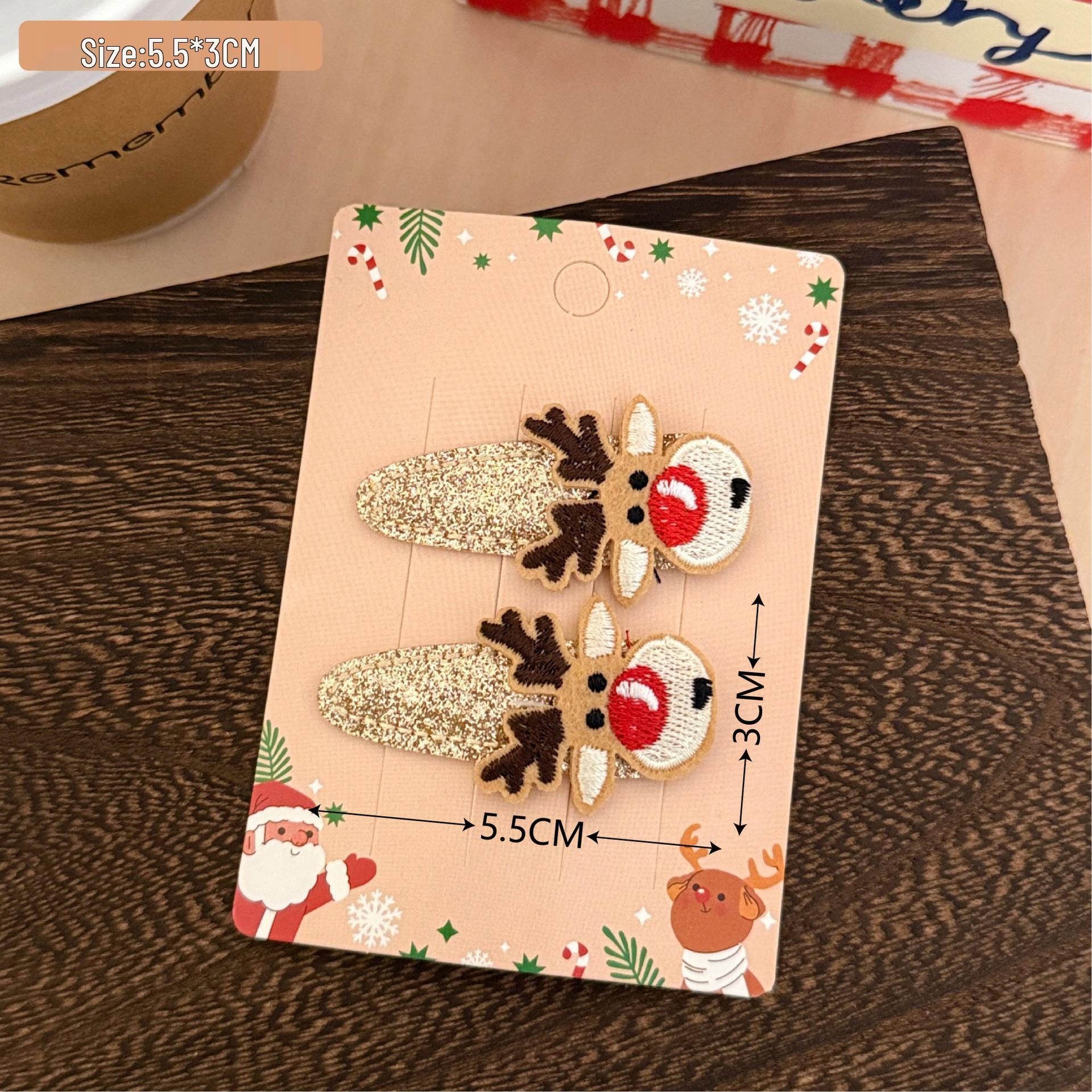 2025 Christmas Creative Plush BB Hair Clip for Girls - Versatile Headwear and Hairpin
2025 Christmas Creative Plush BB Hair Clip for Girls - Versatile Headwear and Hairpin