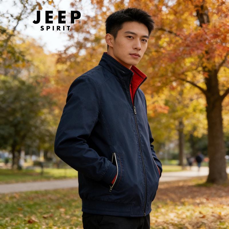JEEP SPIRIT Men s Reversible Cotton Stand Collar Casual Jacket XL
JEEP SPIRIT Men s Reversible Cotton Stand Collar Casual Jacket XL