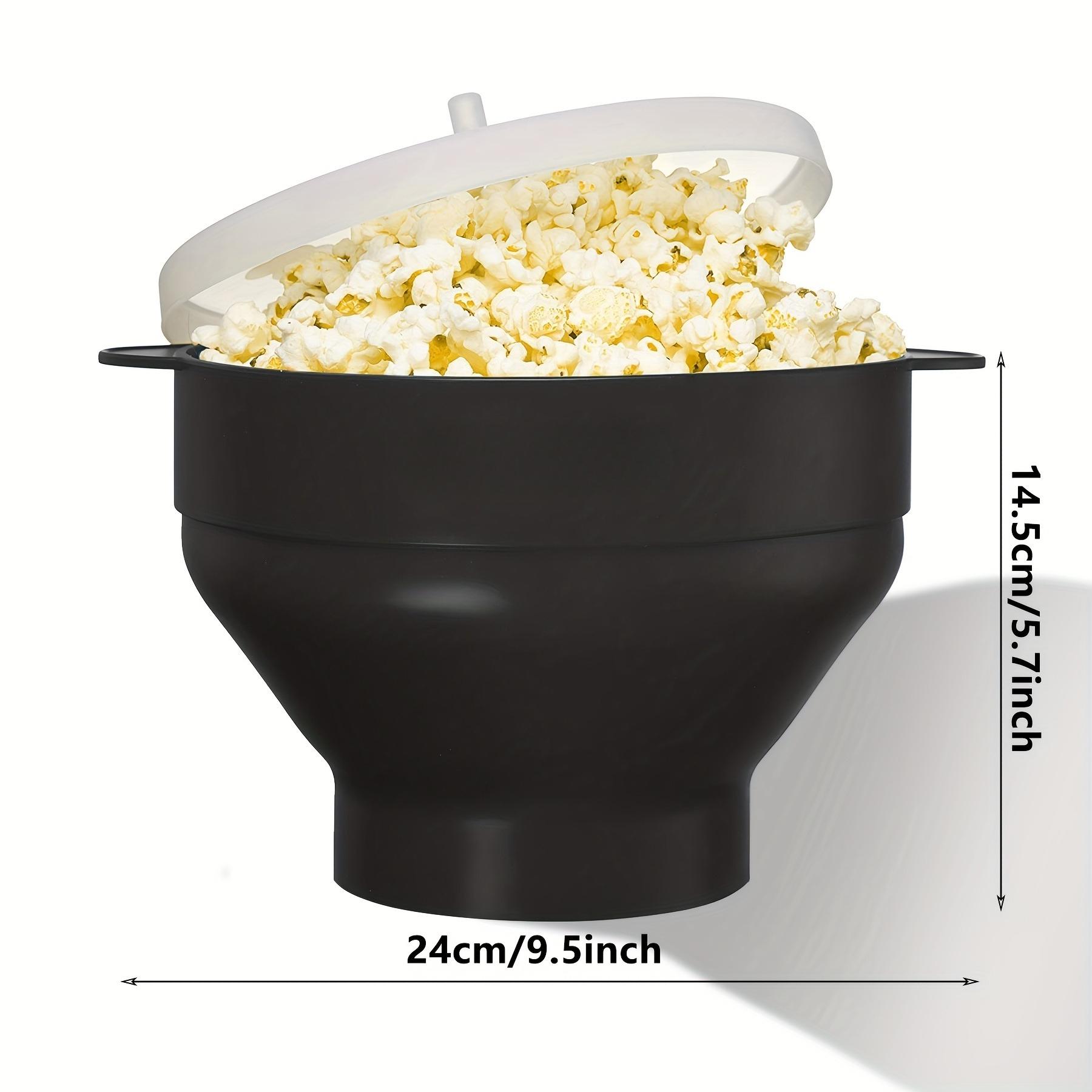 1pc Microwave Popcorn Maker-3L Large Capacity,Foldable Silicone Bowl,BPA-Free & Dishwasher Safe, Perfect for Family Movie Nights чорний
1pc Microwave Popcorn Maker-3L Large Capacity,Foldable Silicone Bowl,BPA-Free & Dishwasher Safe, Perfect for Family Movie Nights чорний