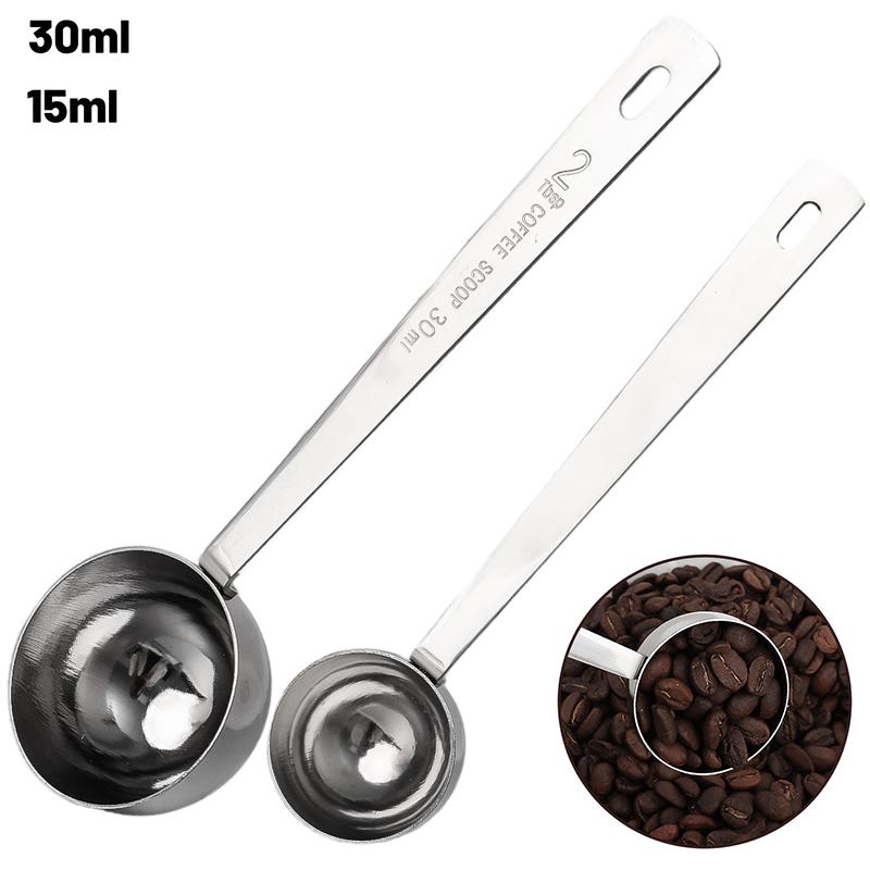 Coffee Scoop Stainless Steel Powder Compactor Spoon with Scale Long Handle for Ground Coffee Spices Baking Measuring Supplies
Coffee Scoop Stainless Steel Powder Compactor Spoon with Scale Long Handle for Ground Coffee Spices Baking Measuring Supplies