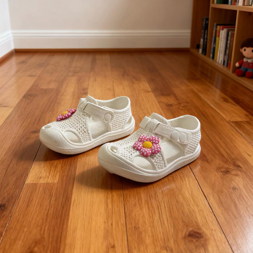 Girls Pink Sandals with Flower Decoration Hollow Out Closed Toe Toddler Shoes Summer Breathable Footwear 26 бежевий
Girls Pink Sandals with Flower Decoration Hollow Out Closed Toe Toddler Shoes Summer Breathable Footwear 26 бежевий