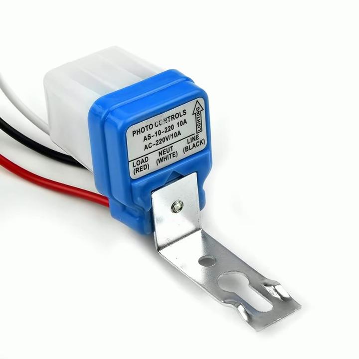 Перемикач Фотоелемент Перемикач вуличного освітлення DC AC 50-60Hz 10A Photo Control Photoswitch Sensor Switch 220V
Перемикач Фотоелемент Перемикач вуличного освітлення DC AC 50-60Hz 10A Photo Control Photoswitch Sensor Switch 220V