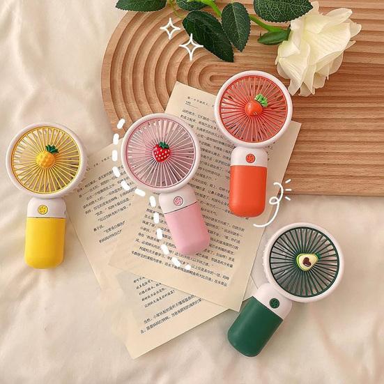 Cartoon Flower Fruit Handheld Fan 3 Speed Adjustable USB Rechargeable Cooler Fan Summer Portable Travel Outdoor Mini Personal Fan
Cartoon Flower Fruit Handheld Fan 3 Speed Adjustable USB Rechargeable Cooler Fan Summer Portable Travel Outdoor Mini Personal Fan