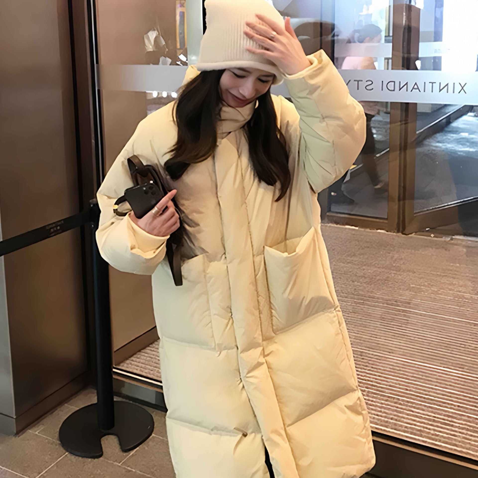 Winter down cotton-padded clothes women s medium and long large size Korean version cotton-padded clothes loose and thickened fashion XXL (recommended 165-92.5 kg)
Winter down cotton-padded clothes women s medium and long large size Korean version cotton-padded clothes loose and thickened fashion XXL (recommended 165-92.5 kg)