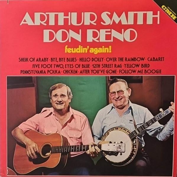 LP Record DON RENO ARTHUR SMITH Feudin Again CMH6234 CMH Records 1979 US CountryFolk Used
LP Record DON RENO ARTHUR SMITH Feudin Again CMH6234 CMH Records 1979 US CountryFolk Used