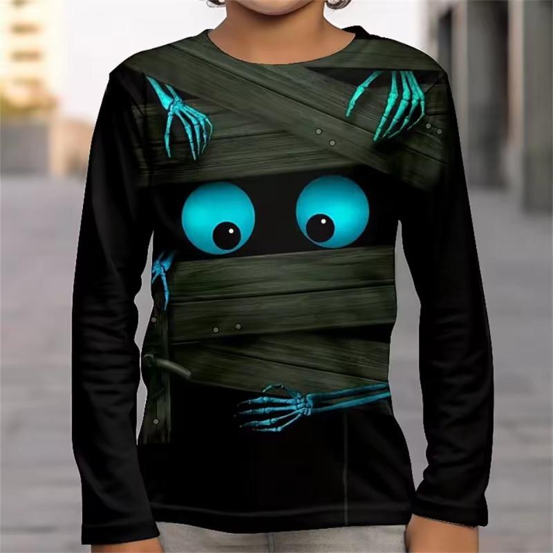 Girl Clothes Halloween Tees 3D Skull Print T Shirts for Children Clothes Fteenagers Boys Wear Long Sleeve Children s Clothing 110
Girl Clothes Halloween Tees 3D Skull Print T Shirts for Children Clothes Fteenagers Boys Wear Long Sleeve Children s Clothing 110