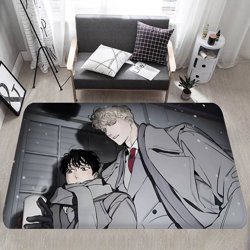 Korean Manhwa BL Anime Floor Mat Anti-slip Absorb Water Long Strip Cushion Bedroon Mat Alfombra 40x60cm
Korean Manhwa BL Anime Floor Mat Anti-slip Absorb Water Long Strip Cushion Bedroon Mat Alfombra 40x60cm