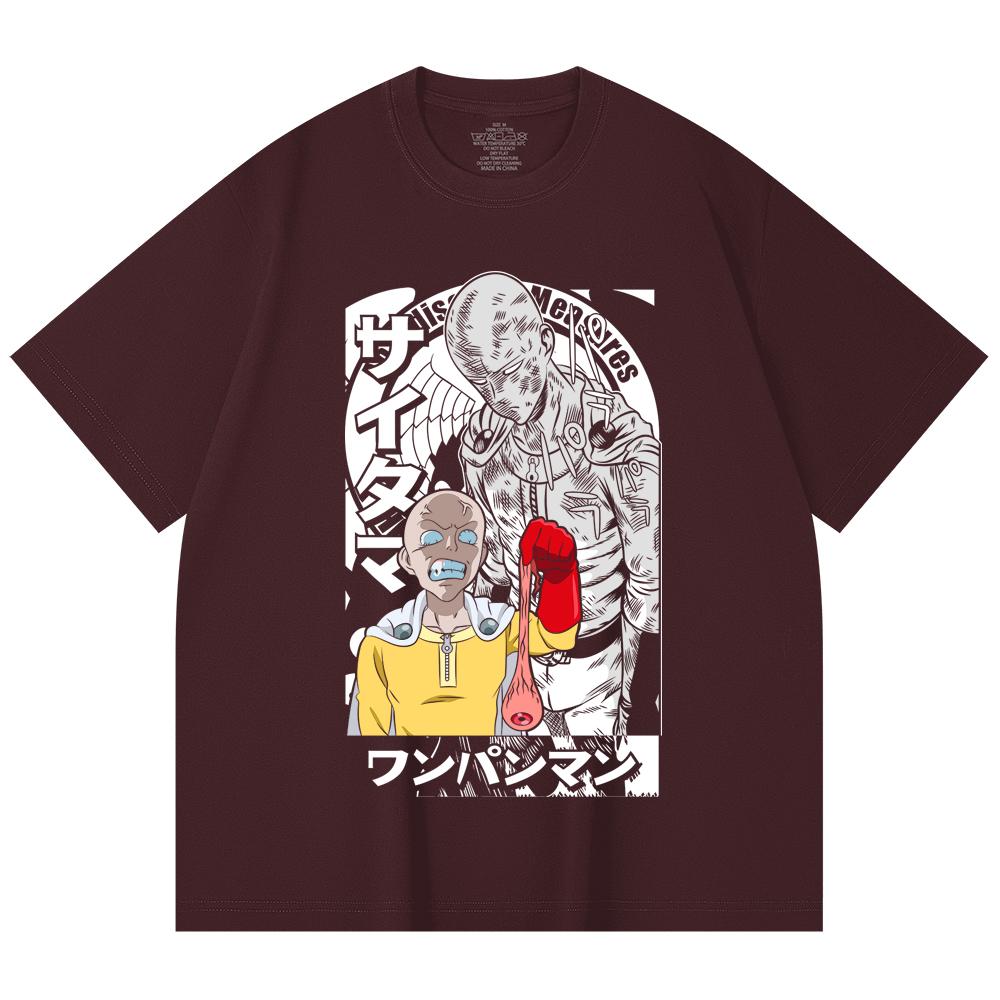 230 Gsm 100% Cotton One Punch Man V6 Saitama Print Unisex Heavy Cotton T Shirt 2XL вина червоного кольору
230 Gsm 100% Cotton One Punch Man V6 Saitama Print Unisex Heavy Cotton T Shirt 2XL вина червоного кольору