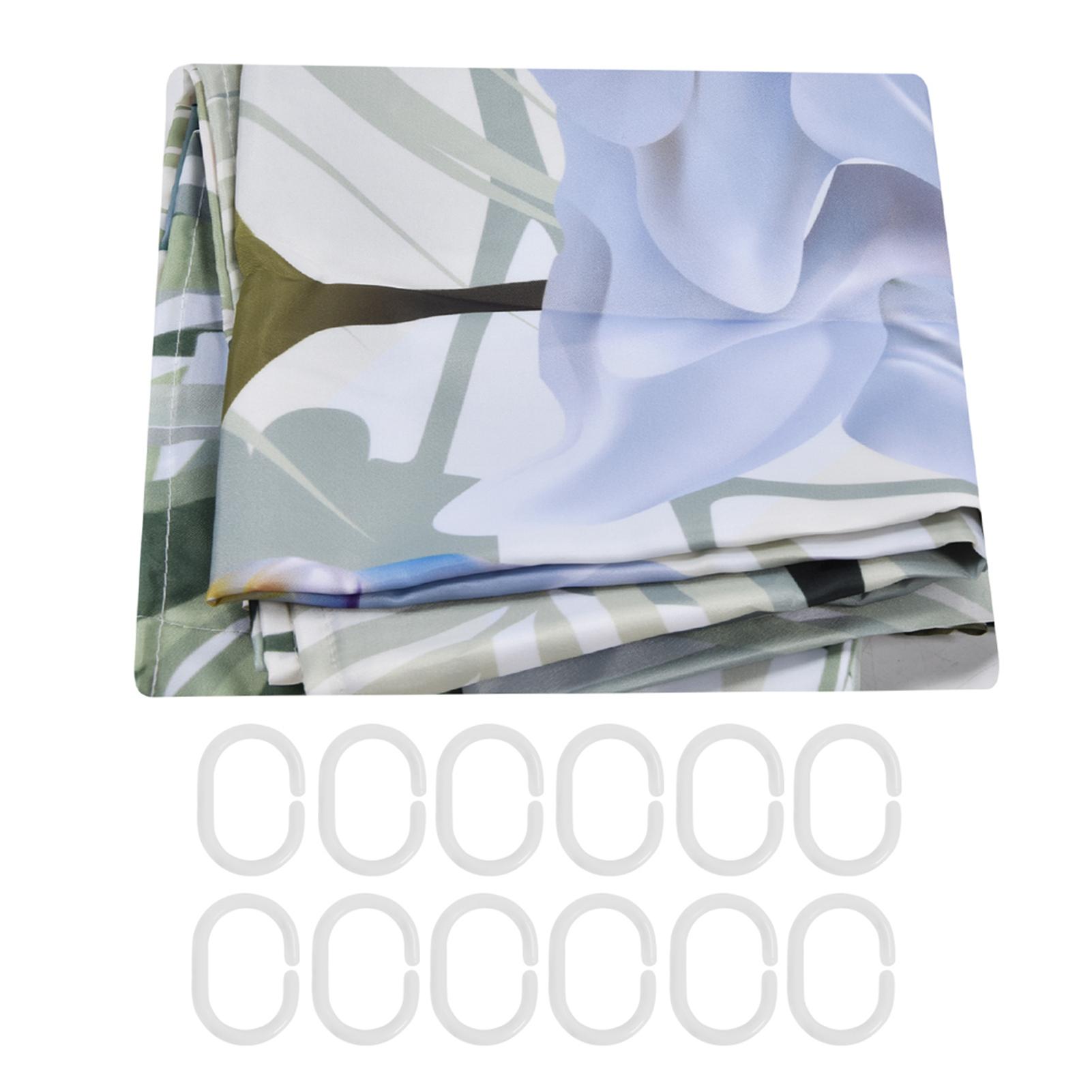 Flower Plants Pattern Shower Curtain Waterproof Polyester Bathroom Curtain with Hooks180x200cm 150x180cm / 59.1x70.9in
Flower Plants Pattern Shower Curtain Waterproof Polyester Bathroom Curtain with Hooks180x200cm 150x180cm / 59.1x70.9in