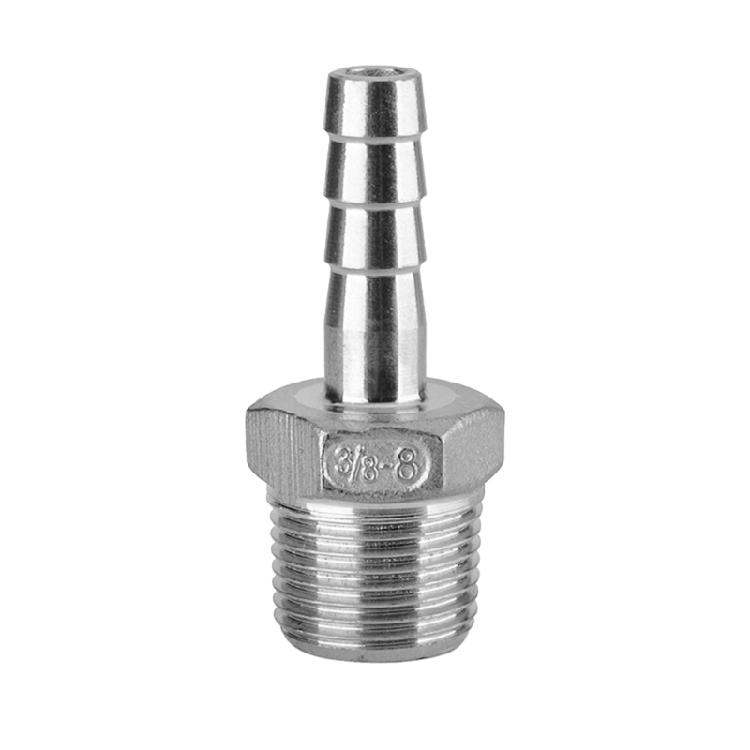 3/8 1/2 BSPT Male 8mm 12mm Hose Barb Connector 304 StainlessSteel Coupler
3/8 1/2 BSPT Male 8mm 12mm Hose Barb Connector 304 StainlessSteel Coupler