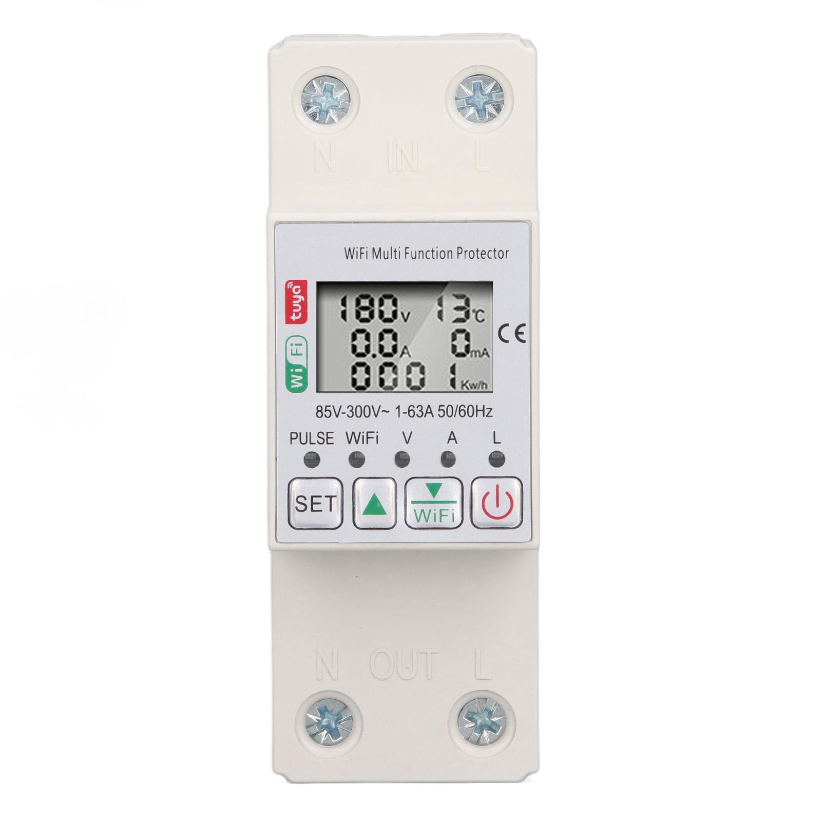WiFi Smart Power Meter Switch for Tuya Energy Circuit Breaker Multi Function Protector with
WiFi Smart Power Meter Switch for Tuya Energy Circuit Breaker Multi Function Protector with