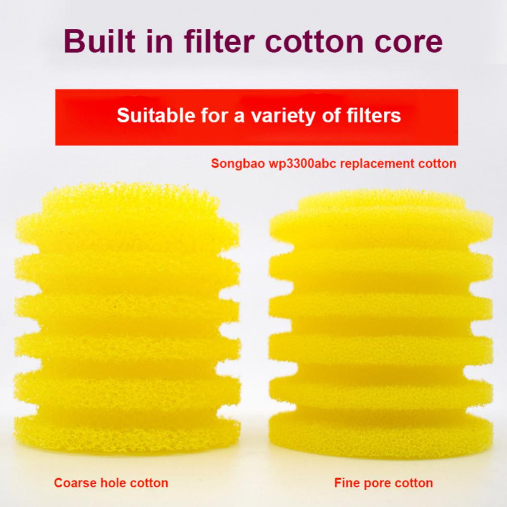 5/4/3/2/1PCS Fish Tank Filter Built In Filter Element Yellow Cotton Core Fish Tank Replacement Sponge Aquarium Pet Accessories 1PCS
5/4/3/2/1PCS Fish Tank Filter Built In Filter Element Yellow Cotton Core Fish Tank Replacement Sponge Aquarium Pet Accessories 1PCS