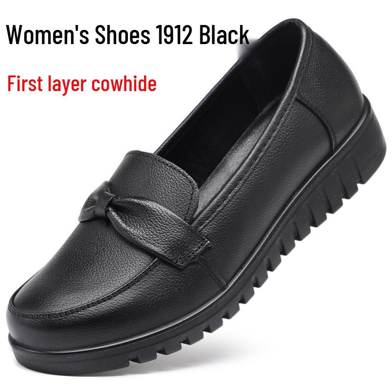 Женские туфли-балетки из натуральной кожи: Удобные, Мягкая подошва, Низкий вырез из коровьей кожи для среднего и пожилого возраста 39
Женские туфли-балетки из натуральной кожи: Удобные, Мягкая подошва, Низкий вырез из коровьей кожи для среднего и пожилого возраста 39