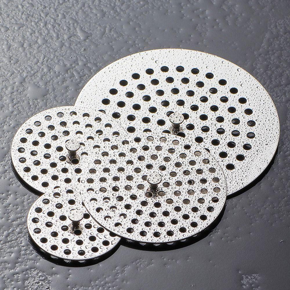 with Handle Sink Strainer Stainless Steel Hair Filter Creative Floor Drain Net Cover 6cm-round shape
with Handle Sink Strainer Stainless Steel Hair Filter Creative Floor Drain Net Cover 6cm-round shape