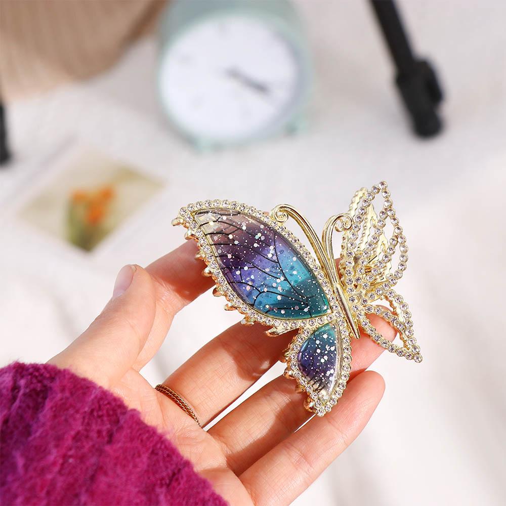 Head Temperament Exquisite Hair Clips Butterfly Hair Claw Delicate Hairpin Hair Accessories
Head Temperament Exquisite Hair Clips Butterfly Hair Claw Delicate Hairpin Hair Accessories