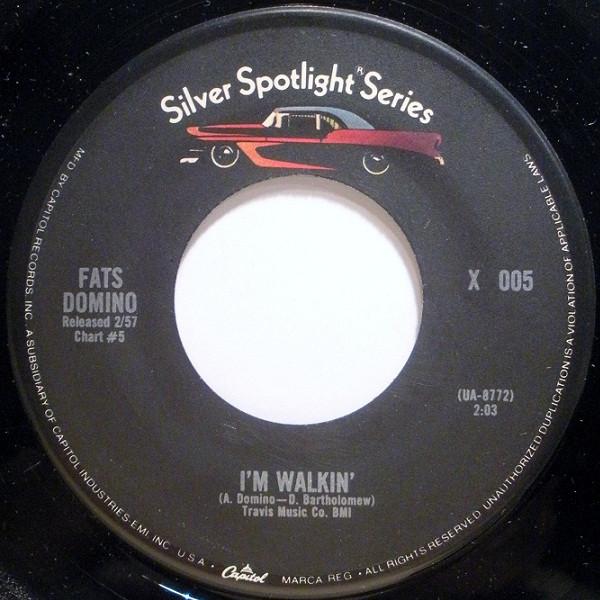 7inch Record FATS DOMINO - I m Walkin / One Night X005 Capitol Records 1986 US Rock Used
7inch Record FATS DOMINO - I m Walkin / One Night X005 Capitol Records 1986 US Rock Used