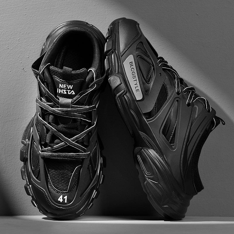 Туфли для папы для пар мужчин и женщин без каблуков, с одной педалью, модная обувь в стиле «мешок на голове», повседневные полукроссовки 44 чёрный
Туфли для папы для пар мужчин и женщин без каблуков, с одной педалью, модная обувь в стиле «мешок на голове», повседневные полукроссовки 44 чёрный