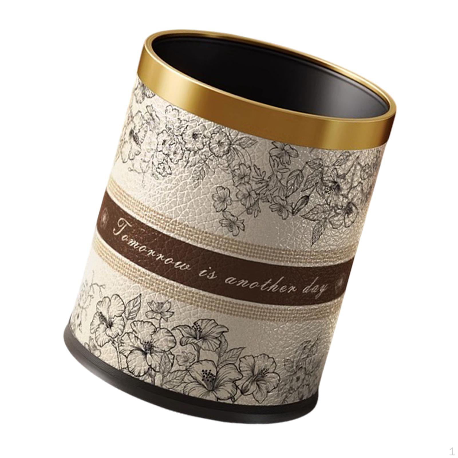 Круглый мусорный бак, мусорное ведро, декоративный мусорный контейнер, многоразовая мусорная корзина для мусора Style G
Круглый мусорный бак, мусорное ведро, декоративный мусорный контейнер, многоразовая мусорная корзина для мусора Style G