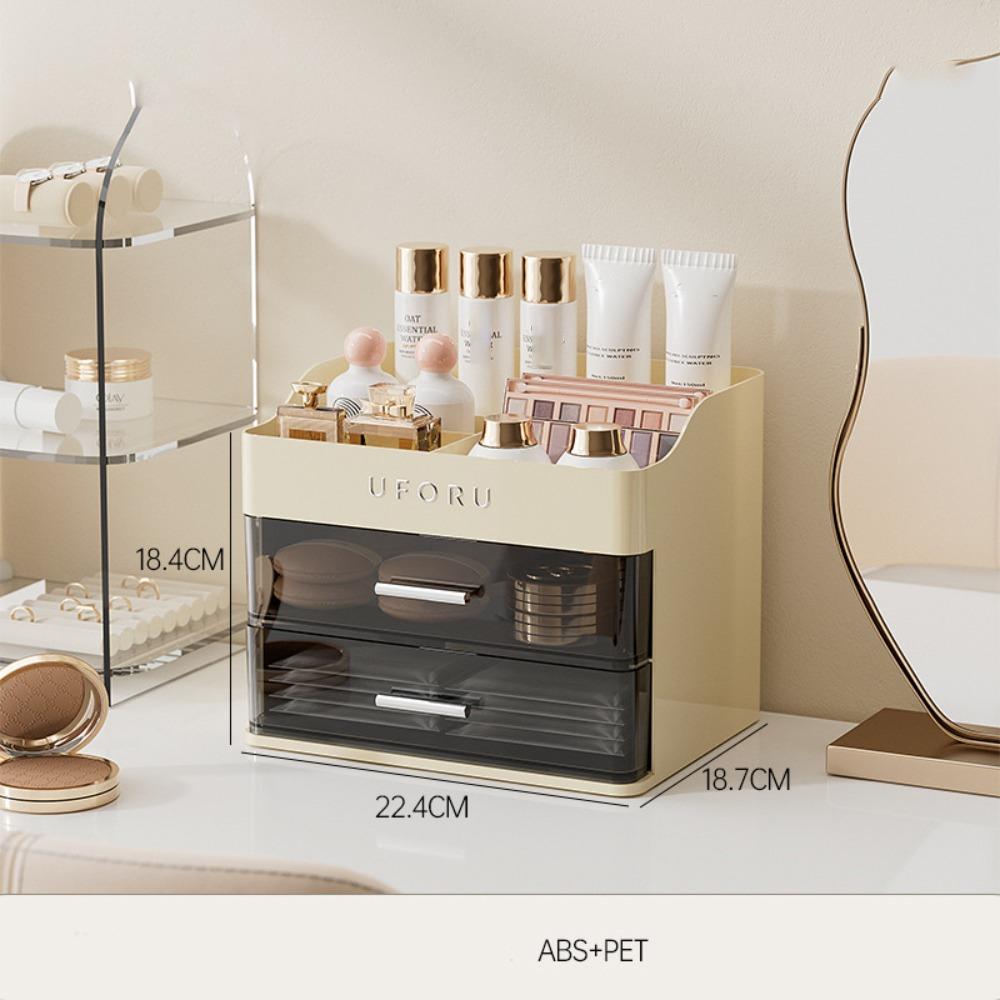 Transparent Cosmetic Storage Box Dust Proof Cosmetics Storage Rack New Makeup Organizer Box Beige
Transparent Cosmetic Storage Box Dust Proof Cosmetics Storage Rack New Makeup Organizer Box Beige