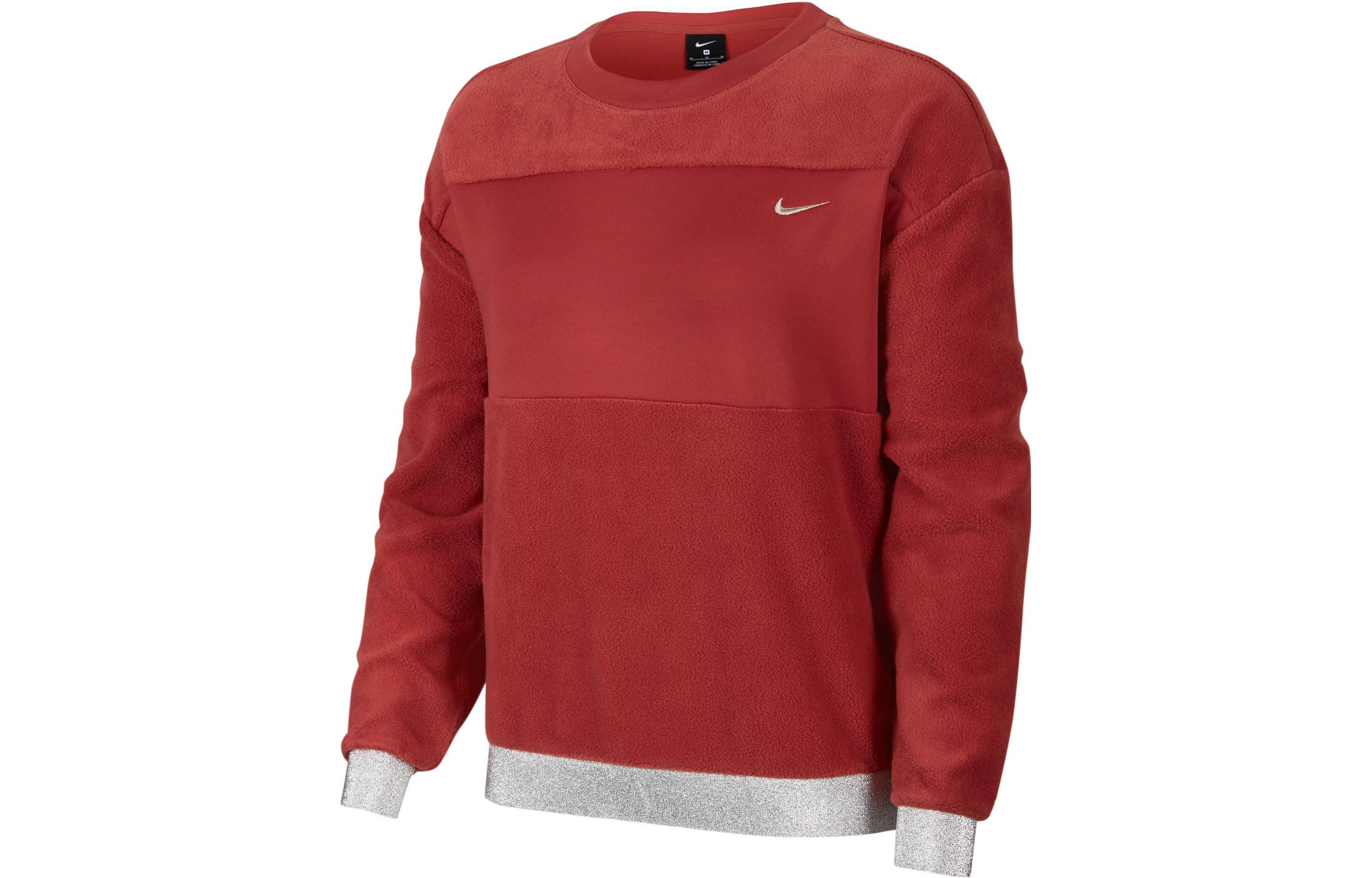 Nike Sweatshirts Women s Fir Wood/Metallic Silver Crew Neck Moderate Other CZ3722-661 S
Nike Sweatshirts Women s Fir Wood/Metallic Silver Crew Neck Moderate Other CZ3722-661 S