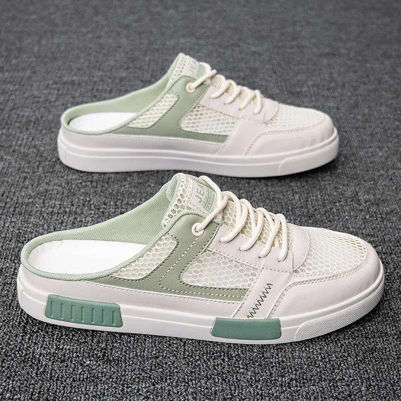 Men s Half Slippers 2025 New Mesh Hollow Platform Shoes 47 Anti Odor and Thick Soled Oversized Black One Foot Casual Lazy Shoes 39 зелёный
Men s Half Slippers 2025 New Mesh Hollow Platform Shoes 47 Anti Odor and Thick Soled Oversized Black One Foot Casual Lazy Shoes 39 зелёный