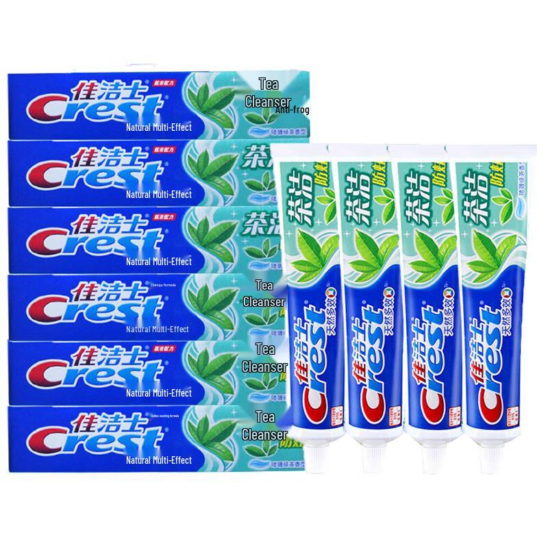 Crest Tea Clean Anti-Cavity Fluoride Toothpaste
Crest Tea Clean Anti-Cavity Fluoride Toothpaste