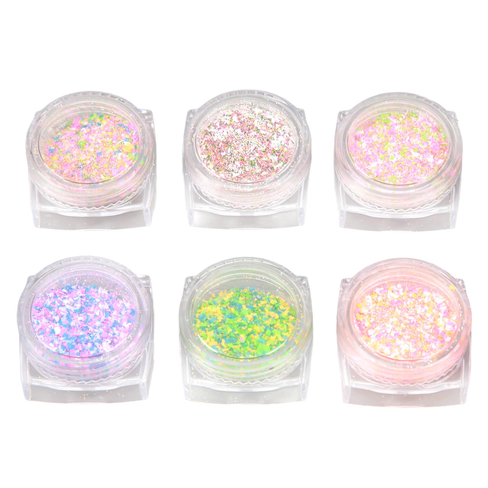 6pcs Nail Powders Knitting Wool Powder Shining Sugar Effect Glitter Candy Glitter Pigment Dust
6pcs Nail Powders Knitting Wool Powder Shining Sugar Effect Glitter Candy Glitter Pigment Dust