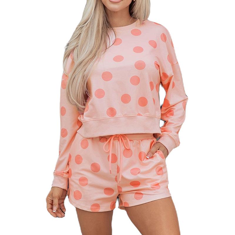2025 Autumn Polka Dot Casual Two-Piece Suit for Women - Fashionable, Versatile, Loose Fit Large
2025 Autumn Polka Dot Casual Two-Piece Suit for Women - Fashionable, Versatile, Loose Fit Large