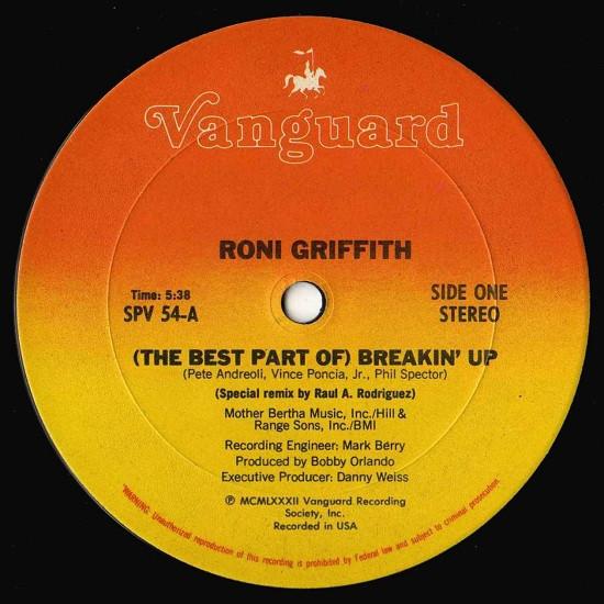12-дюймовая пластинка RONI GRIFFITH The Best Part Of Breakin Up SPV54 VANGUARD 1982 США Танцевальная Электроника Б/у
12-дюймовая пластинка RONI GRIFFITH The Best Part Of Breakin Up SPV54 VANGUARD 1982 США Танцевальная Электроника Б/у