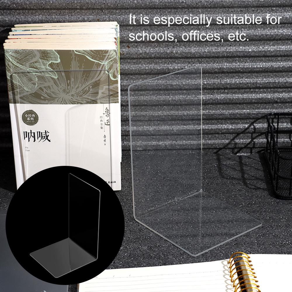 Office Accessories Library Supply Desktop Book Holder L-shaped Desk Organizer Bookends Book End 2PCS
Office Accessories Library Supply Desktop Book Holder L-shaped Desk Organizer Bookends Book End 2PCS